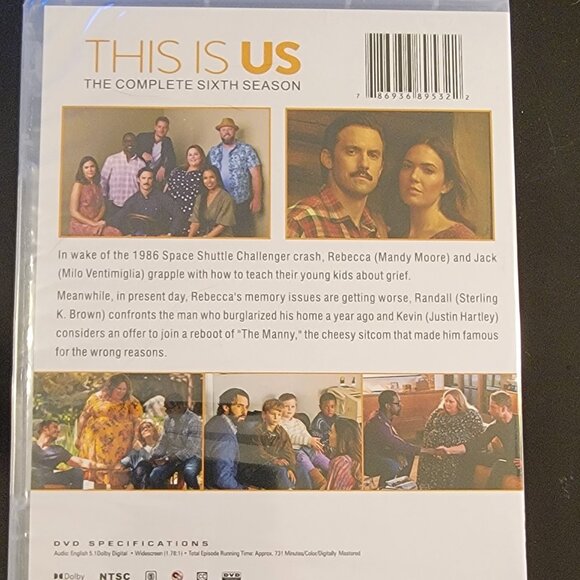 This Is US Season 6 (DVD) NEW - Picture 2 of 2